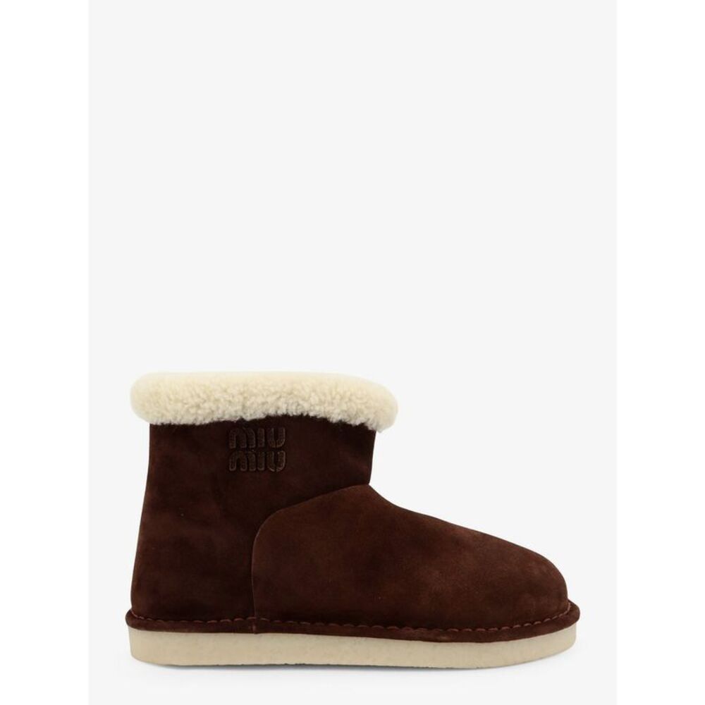 Miu Miu Women Suede Ankle Boots